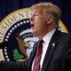 American president and unindicted co-conspirator Donald Trump on October 23, 2018